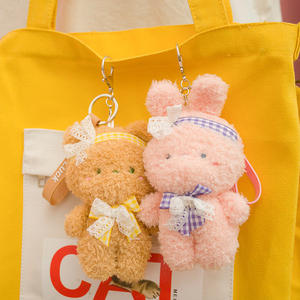 OEM/ODM 10cm Özel Peluş Kürk Tilki Anahtarlık Oyuncak Bebek, PP Pamuk Dolgulu Yumuşak Dokunuşlu Beyman - Product Image 5