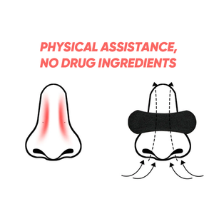 Plester Hidung Desain Khusus Breathe Right Strip Hidung Non-woven Pernapasan Lebih Baik Plester Hidung Strip Pernapasan - Product Image 4