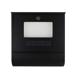 Boîte <span class=keywords><strong>aux</strong></span> <span class=keywords><strong>lettres</strong></span> murale à énergie solaire avec lumière LED, résistante <span class=keywords><strong>aux</strong></span> intempéries et au design moderne, installation facile, résistante <span class=keywords><strong>aux</strong></span> intempéries, économie d'énergie - Product Image 3