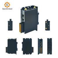 Passerelle IoT industrielle modulaire 4DI 6DO RS485 Ethernet WIFI BLE 5.0 4G LTE LoRa ESP32 P4 C6 pour contrôle PLC et programmation