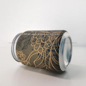 Kahve Metal kutu ml için özel 250-soğuk demlemek veya buzlu kahve sızdırmaz tasarım için 330ml dayanıklı içecek kabı - Product Image 6