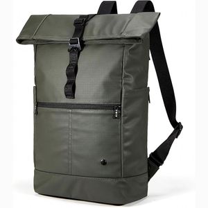 Free sample Folding Fashion Roll-Top Backpack for Rucksack Day Pack Waterproof Travel Convertible Sports <b>Computer</b> <b>Bag</b> - Product Image 1