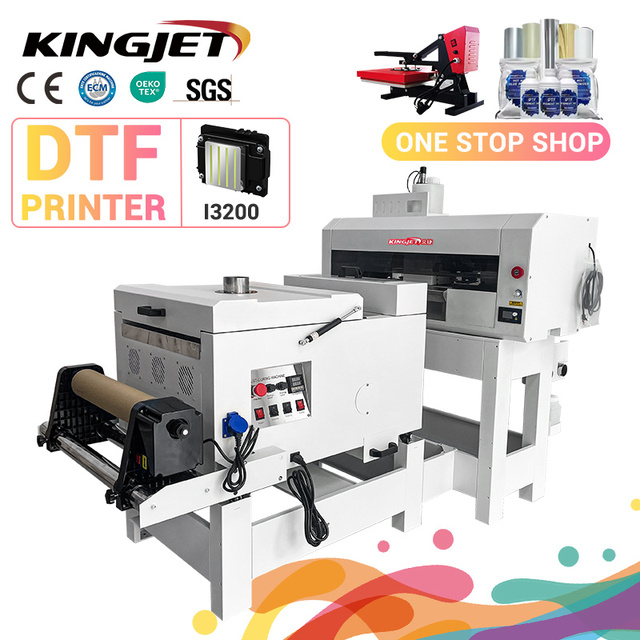 Kingjet Impresora Dtf Printing Machine Automatic for t Shirt A3 EPSON I3200