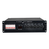 Pack de gradateurs numériques DMX 6 canaux 6000W 100-240V Garantie 1 an