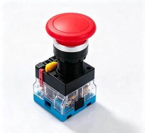 Interruptor de botón tipo hongo de 60 mm, mantenido, IP65, para panel de control, 1NO1NC, 660V, 10A, PC+Nylon PA66, CE, 300000 ciclos, terminal de tornillo - Product Image 5