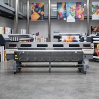 Imprimante jet d'encre numérique écosolvant 3,2 m pour étiquettes et banderoles flexibles avec doubles têtes d'impression XP600 I3200 1440 dpi