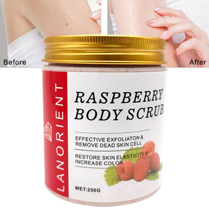 Custom Body Natural Vegan Whitening Body Scrub <span class=keywords><strong>Gommage</strong></span> Corps Blanchissant Exfoliante Corporal - Product Image 2
