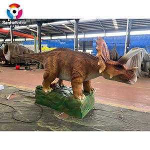 Dinosaurio Animatrónico de Fábrica, Modelo de Triceratops que Pone Huevos para Parque Temático - Product Image 4
