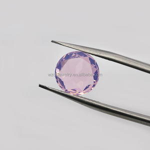 Preço por atacado Diamante Redondo Corte Rosa Opala Cor Cristal Gemstone Para Prego - Product Image 3