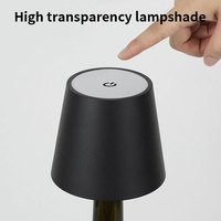 Joystar CCT LED bouteille de vin lampe de Table Portable sans fil Rechargeable fête et maison Restaurant Bar décoration lampes de Table