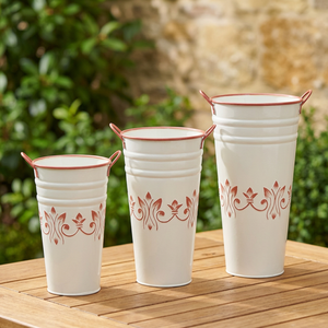 Ensemble de 3 pots en émail - Product Image 2