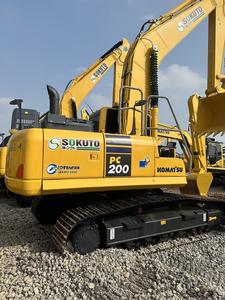 Excavadoras de oruga de segunda mano Komatsu pc200 usadas en Japón equipo de máquina Komatsu PC200 de 20 toneladas para construcción con EPA - Product Image 4