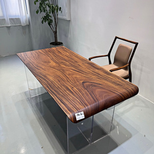 Table en bois massif en <span class=keywords><strong>noyer</strong></span> d'Amérique du Sud Table à manger unique de haute qualité, ensemble de table à manger <span class=keywords><strong>Noyer</strong></span> <span class=keywords><strong>noir</strong></span> d'Amérique du Nord - Product Image 3