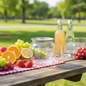 Envase cilíndrico esférico de 210 ml y 55 mm de diámetro, preforma transparente para alimentos, botella de plástico redonda para refrescos, lata de PET con tapa - Product Image 6