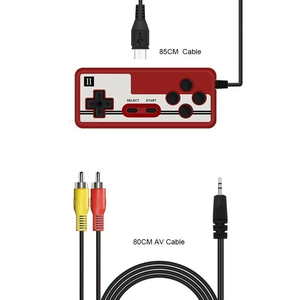 Consola de videojuegos portátil retro Jumon de 2.4 pulgadas, mini consola de juegos de 8 bits con 500 juegos incorporados, tipo Gameboy, para regalo infantil. - Product Image 3