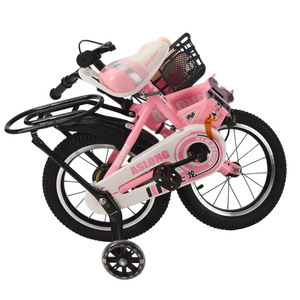 <span class=keywords><strong>Bicicleta</strong></span> Infantil Nueva para Niños y Niñas de 2-3-4-6-8-10 Años, <span class=keywords><strong>Bicicleta</strong></span> Plegable con Pedales y Ruedas Auxiliares - Product Image 2