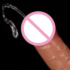 Masturbateurs vaginaux pour femmes, gode en Silicone épais Super doux avec ventouse, sangle pour éjaculation, jouets sexuels, gode de grande taille - Product Image 3