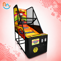Joy2fun Factory Vente en gros Machine d'arcade de basketball à monnayeur pour adultes avec structure en métal pour divertissement intérieur
