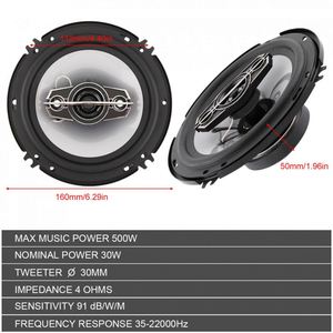 Altavoces para Auto de 6.75 Pulgadas y 18 Pulgadas de Fábrica China, Altavoz de Componentes para Auto - Product Image 2
