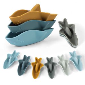 Jouet de Bain Éducatif et Sensoriel en Silicone Souple Sans BPA pour Bébé, Idéal pour le Confort et l'Apprentissage, Cadeau Parfait pour Enfants 2024 - Product Image 5