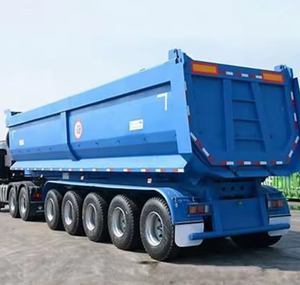 Camion lourd de chantier en U, 80 tonnes, 4 essieux, pour le transport de pierres et de sable - Product Image 1