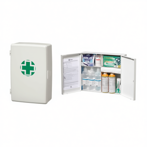 Trousse de premiers secours TTAKE pour la lutte contre les incendies et la sécurité, avec symbole de croix verte et fournitures internes - Product Image 2