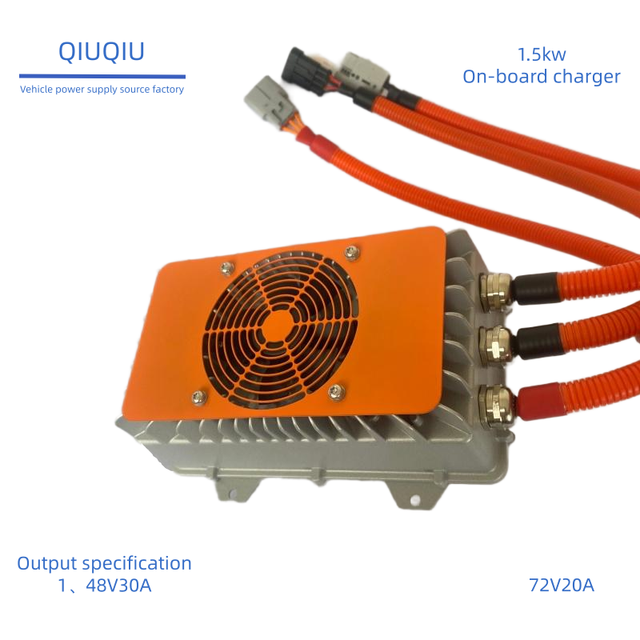 48V 60V 20A 25A Waterproof On-Board Battery Charger 12V Function for Motorcycles for Lithium & Lead Acid Batteries