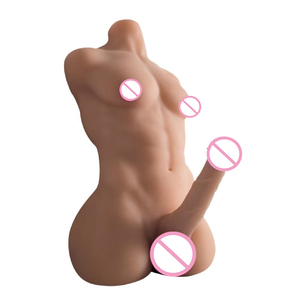 Muñeca de ente femenino de medio cuerpo, molde invertido de pecho, de goma blanda, productos sexuales para adultos, juguete sexual para masturbación <span class=keywords><strong>gay</strong></span> y anal masculina - Product Image 1