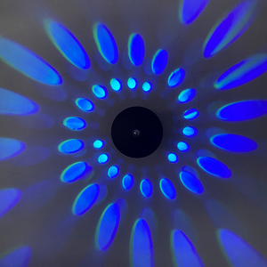 Modern Aluminum LED Spiral Wall <b>Light</b> Colorful <b>Remote</b> <b>Control</b> for Atmosphere for Club Bar KTV Theater Reception Villa - Product Image 1