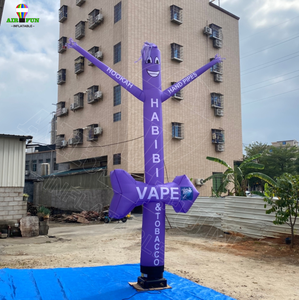 Airfun ngoài trời cửa hàng kinh doanh dấu hiệu Fly rối vẫy cánh tay Inflatable Ống người đàn ông quảng cáo Inflatable không khí vũ công với ánh sáng - Product Image 3