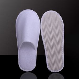 Pantoufles de spa jetables avec logo personnalisé Pantoufles souples portables pour hôpitaux Mariages Hôtels <span class=keywords><strong>Tours</strong></span> Pantoufles - Product Image 1