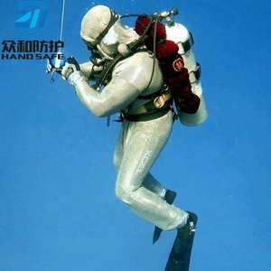 Traje de malla de anillo de acero inoxidable, traje de buceo de Protección corporal contra tiburones para uso de seguridad subacuática y Marina - Product Image 6