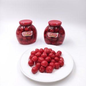 Cerises noires sucrées en conserve, dénoyautées, dans un sirop épais, 820g # Lot <span class=keywords><strong>de</strong></span> 10 pots en verre et en fer blanc, pour la pâtisserie et les desserts - Product Image 6