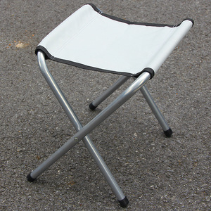 Folding <b>Stool</b> Aluminum Alloy 30x25x35 <b>Portable</b> Outdoor Fishing Beach Travel Chair - Product Image 3