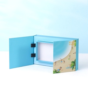 Caja de elevación de apertura de dos puertas doble personalizada de fábrica, crema solar cosmética, cuidado de la piel, emulsión de agua, caja de embalaje de esencia, Cajas de Regalo - Product Image 1