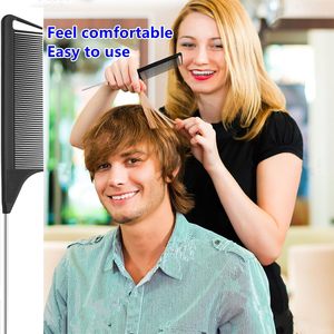 Peine de Precisión con Punta Fina, Personalizable con Logotipo y Color, Peines de Plástico para Barbería y Uso Doméstico, en Caja - Product Image 4