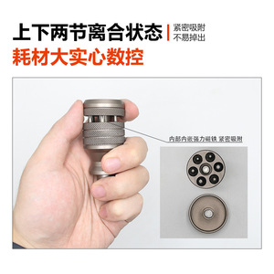 Juego de Destornilladores Magnéticos con Cabeza de Flor de Ciruelo T6 T7 T8 T10 T15 T20, Herramienta de Reparación Compacta y Portátil, Métrica y Estándar - Product Image 4