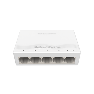 ราคาโรงงาน ตัวแยกสัญญาณอีเธอร์เน็ตแบบตั้งโต๊ะ 100Mbps มินิ 5 พอร์ต เมกะบิต RJ45 พอร์ต สวิตช์เครือข่ายอีเธอร์เน็ต - Product Image 4