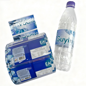 Guyin ấn tùy chỉnh <span class=keywords><strong>PVC</strong></span>/Pet nhiệt thu nhỏ bọc thu nhỏ tay áo nhãn bao bì nhãn cho chai nhựa chai nước khoáng - Product Image 4