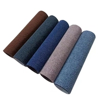 Tapis d'entrée en polyester solide TPE TPR PVC, tapis de salle de sport touffeté lavable, protecteur de tapis en caoutchouc, tapis de salon