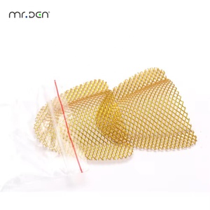 Malla Metálica Reforzada Dental Mr.Den Plateada/Dorada para Prótesis Acrílicas, Palatina <span class=keywords><strong>Superior</strong></span> e Inferior, Malla Resistente - Product Image 4
