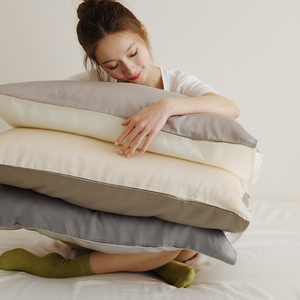 Fundas de Almohada Personalizables de Tencel, Fundas de Almohada Tejidas de Seda Natural Moderna con Estampado de Enfriamiento Suave y Sedoso para Hoteles y Hogares - Product Image 2