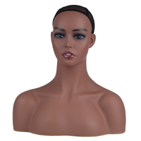 Chapeaux pour femmes en taille de vie, perruques, lunettes de soleil, bijoux, Mannequin, poupée d'exposition de tête, à vendre, vente en gros,