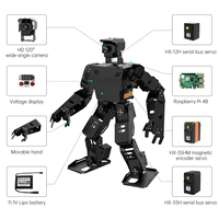 Robot Humanoide Educativo AiNex ROS con Visión Artificial, Impulsado por Raspberry Pi 4B, Algoritmo de Cinemática Inversa Bípeda, Kit de Aprendizaje y Enseñanza