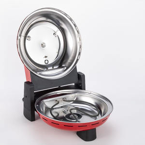 Horno Eléctrico para Pizza <span class=keywords><strong>con</strong></span> Ventana de 12cm, Control de Termostato, Piedra Refractaria, Cubierta de Acero Inoxidable, Pala para Pizza, Ahorrador de Energía - Product Image 4