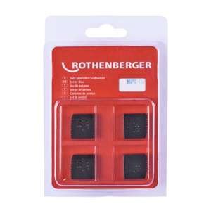 ROTHENBERGER - 070918X Mâchoires de coupe SC NPT (4 pièces)-EAN 4004625709184 FILETAGE ET RAINURAGE - Product Image 1