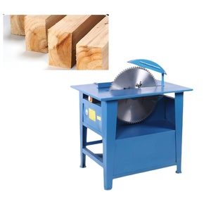 Scie circulaire électrique de table pour le travail du bois domestique avec table élévatrice et dispositif de coupe de bois rond - Product Image 1