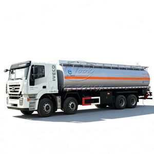 Camion-citerne à essence 8*4 en acier inoxydable à vendre, camion-citerne d'occasion pour le ravitaillement des camions - Product Image 1