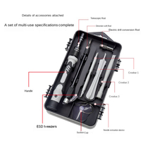 Juego de destornilladores de precisión 115 en 1, Kit de herramientas de mano profesional, brocas magnéticas Torx Phillips para iPhone, Xiaomi, reloj, cámara, Dron