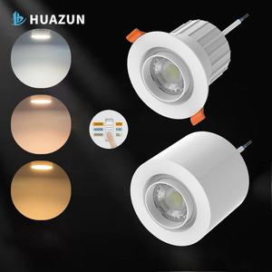 Plafonnier LED encastré moderne à intensité variable pour hôtel avec <span class=keywords><strong>spot</strong></span> orientable, garantie 2 ans, IRC 92 - Product Image 1